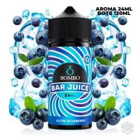 FLAVOUR ULTRA BLUEBERRY ICE BAR JUICE BY BOMBO 24ML LONGFILL