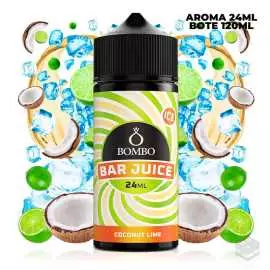 FLAVOUR COCONUT LIME ICE BAR JUICE BY BOMBO 24ML LONGFILL