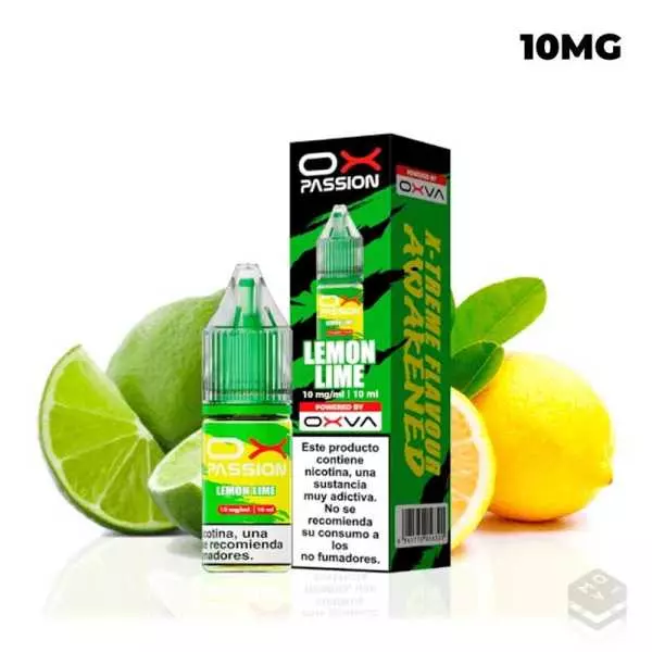 SALES DE NICOTINA LEMON LIME OXVA OX PASSION 10ML