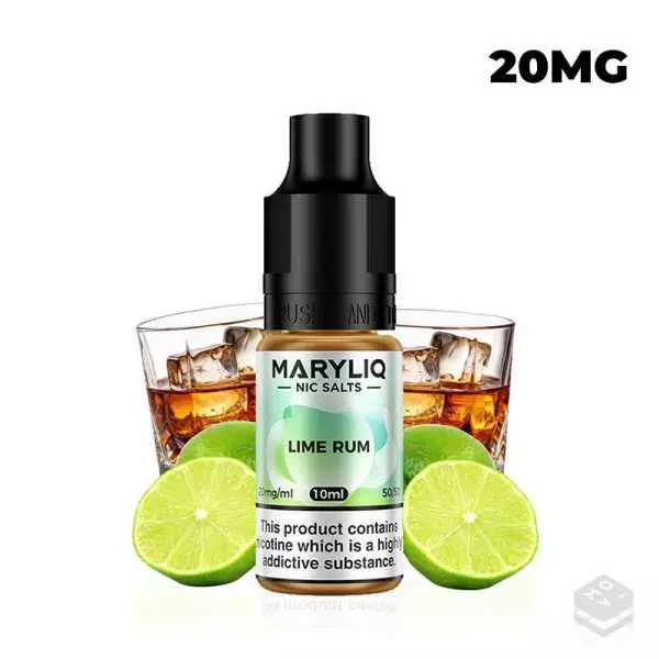 NIC SALTS LIME RUM MARYLIQ BY LOST MARY 10ML