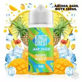 FLAVOUR PINEAPPLE MANGO ICE BAR JUICE KINGS CREST 24ML (LONGFILL)
