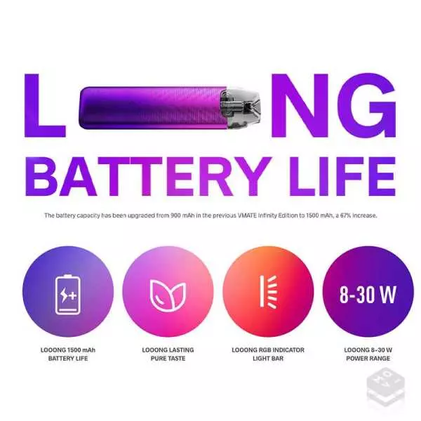 VOOPOO VMATE I2 POD BATTERY