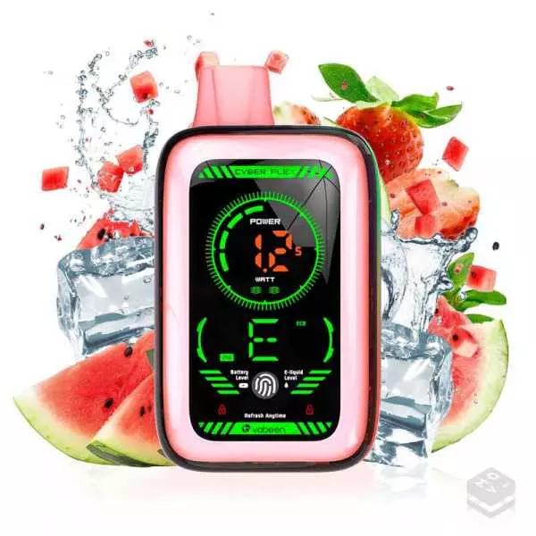VAPER DESECHABLE MUSS CYBER FLEX STRAWBERRY WATERMELON 2