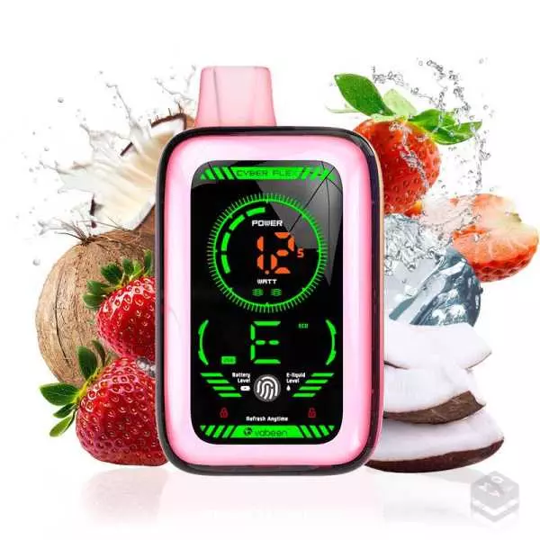 VAPER DESECHABLE MUSS CYBER FLEX STRAWBERRY COCONUT 2