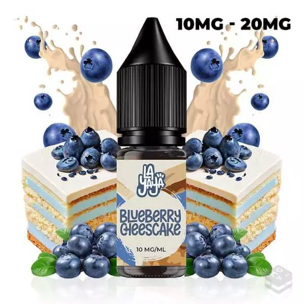 SALES DE NICOTINA BLUEBERRY CHEESECAKE LA YAYA SALT 10ML 10MG 20MG