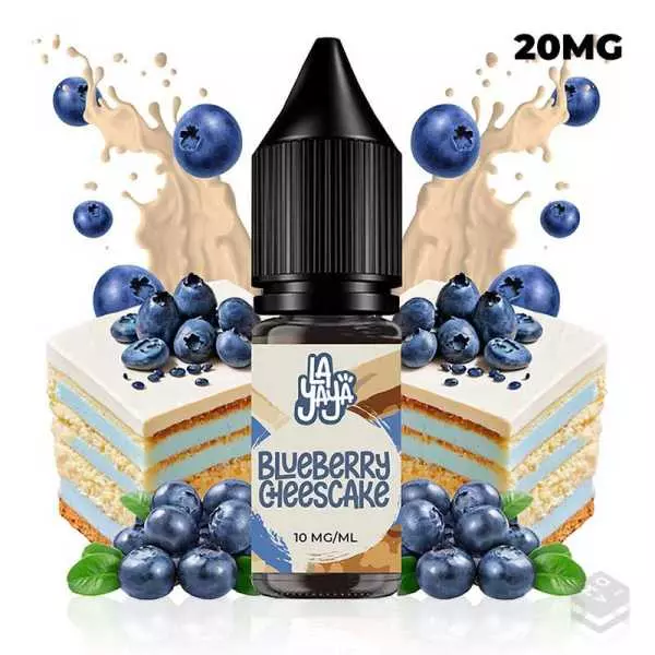 SALES DE NICOTINA BLUEBERRY CHEESECAKE LA YAYA SALT 10ML 20MG