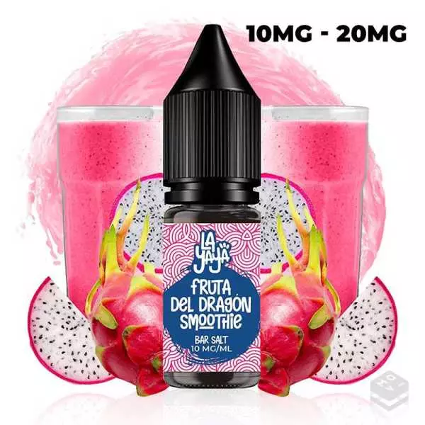 SALES DE NICOTINA FRUTA DEL DRAGON SMOOTHIE LA YAYA SALT 10ML