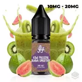 SALES DE NICOTINA KIWI PASSION GUAVA SMOOTHIE LA YAYA SALT 10ML