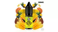 SALES DE NICOTINA MANGO PIÑA PAPAYA SMOOTHIE LA YAYA SALT 10ML 20MG