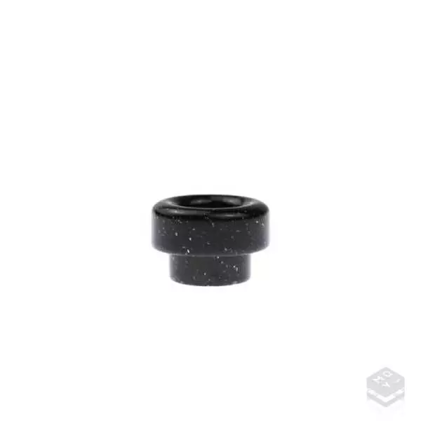 DRIP TIP 810 TRASPARENT SPLATED BLACK