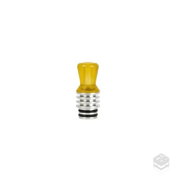 DRIP TIP 510 MTL CONCAVE YELLOW