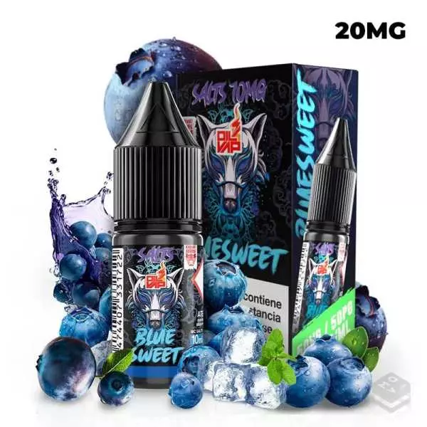 SALES DE NICOTINA BLUESWEET KABUKI OIL4VAP 10ML 20MG