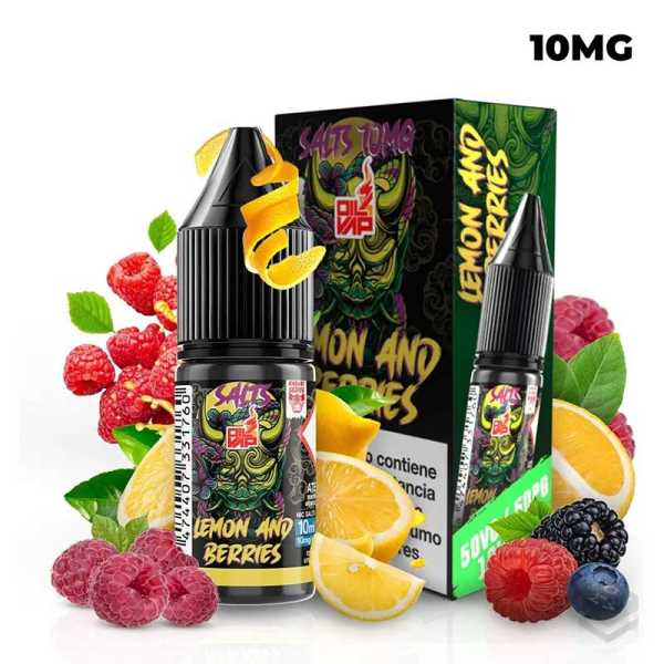 SALES DE NICOTINA LEMON AND BERRIES KABUKI OIL4VAP 10ML 10MG