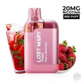 DISPOSABLE VAPE LOST MARY TP800 PINK LEMONADE 20MG 2ML