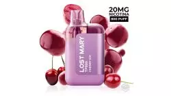 VAPER DESECHABLE LOST MARY TP800 CHERRY ICE 20MG