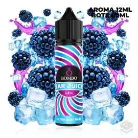 AROMA ULTRA BLUE RAZZ ICE BAR JUICE BY BOMBO 12ML LONGFILL