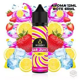 FLAVOUR PINK LEMONADE ICE BAR JUICE BY BOMBO 12ML LONGFILL