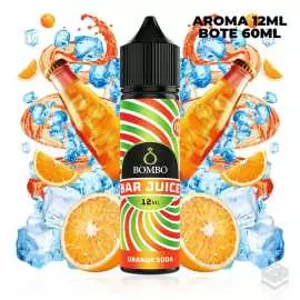 FLAVOUR ORANGE SODA ICE BAR JUICE BY BOMBO 12ML LONGFILL