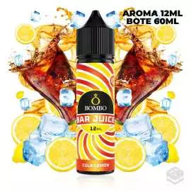 FLAVOUR COLA LEMON ICE BAR JUICE BY BOMBO 12ML LONGFILL