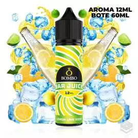 AROMA LEMON LIME SODA ICE BAR JUICE BY BOMBO 12ML LONGFILL