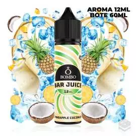 AROMA PINEAPPLE COCONUT ICE BAR JUICE BY BOMBO 12ML LONGFILL