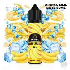AROMA BANANA MAX ICE BAR JUICE BY BOMBO 12ML LONGFILL