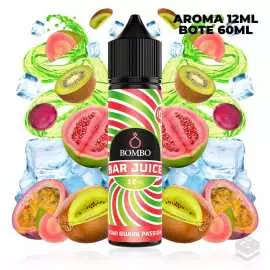 AROMA KIWI GUAVA PASSION ICE BAR JUICE BY BOMBO 12ML LONGFILL