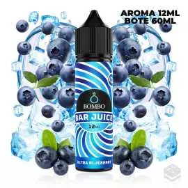FLAVOUR ULTRA BLUEBERRY ICE BAR JUICE BY BOMBO 12ML LONGFILL