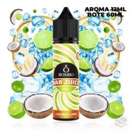 FLAVOUR COCONUT LIME ICE BAR JUICE BY BOMBO 12ML LONGFILL