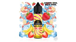 AROMA BANANA STRAWBERRY ICE BAR JUICE BY BOMBO 12 ML LONGFILL