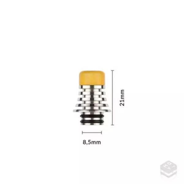 DRIP TIP 510 FLUTED SS 2