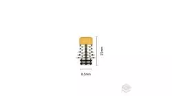 DRIP TIP 510 FLUTED SS 2