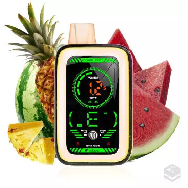 VAPER DESECHABLE MUSS CYBER FLEX PINEAPPLE WATERMELON 0MG