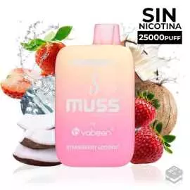 DISPOSABLE POD MUSS CYBER FLEX STRAWBERRY COCONUT 0MG 18ML