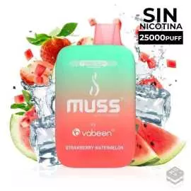 DISPOSABLE POD MUSS CYBER FLEX STRAWBERRY WATERMELON 0MG 18ML
