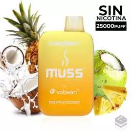 VAPER DESECHABLE MUSS CYBER FLEX PINEAPPLE COCONUT 0MG 18ML
