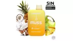 VAPER DESECHABLE MUSS CYBER FLEX PINEAPPLE COCONUT 0MG