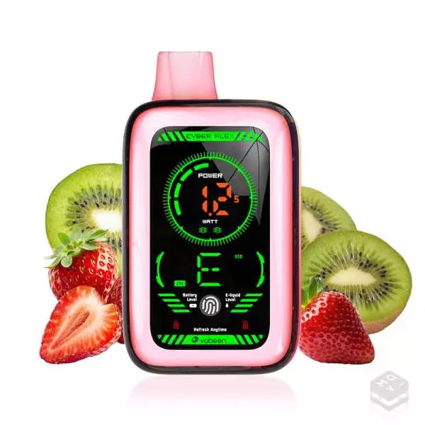 VAPER DESECHABLE MUSS CYBER FLEX STRAWBERRY KIWI 0MG
