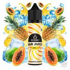 AROMA PINEAPPLE PAPAYA ICE BAR JUICE BY BOMBO 12ML LONGFILL