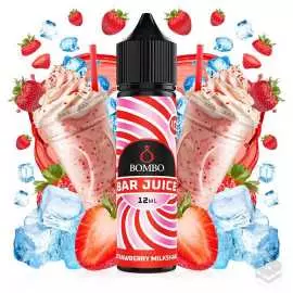 AROMA STRAWBERRY MILKSHAKE ICE BAR JUICE BY BOMBO 12ML LONGFILL