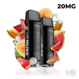 CARTUCHOS PRECARGADOS TRIPLE MELON MUSS MARMOL PRO 2x2ML