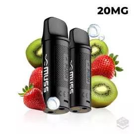 CARTUCHOS PRECARGADOS STRAWBERRY KIWI MUSS MARMOL PRO 2x2ML