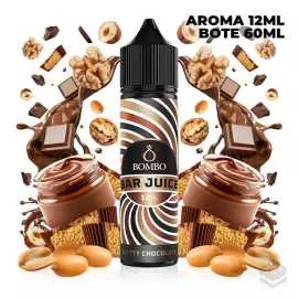 AROMA NUTTY CHOCOLATE BAR JUICE BY BOMBO 12ML LONGFILL