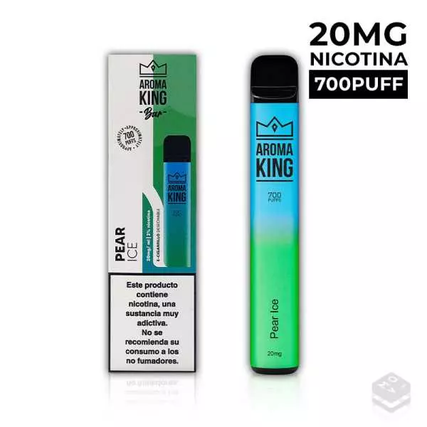 AROMA KING CLASSIC PEAR ICE VAPER DESECHABLE 20 MG