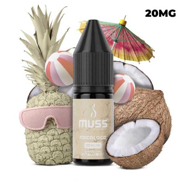 SALES DE NICOTINA COCOLOCO MUSS 10ML 20MG