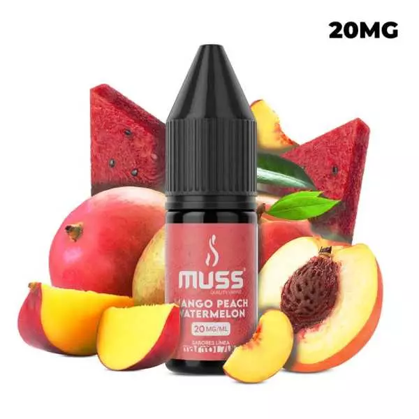SALES DE NICOTINA MANGO PEACH WATERMELON MUSS 10ML 20MG