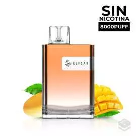 DISPOSABLE VAPE ELFBAR CR 8000 MANGO 0MG 10ML