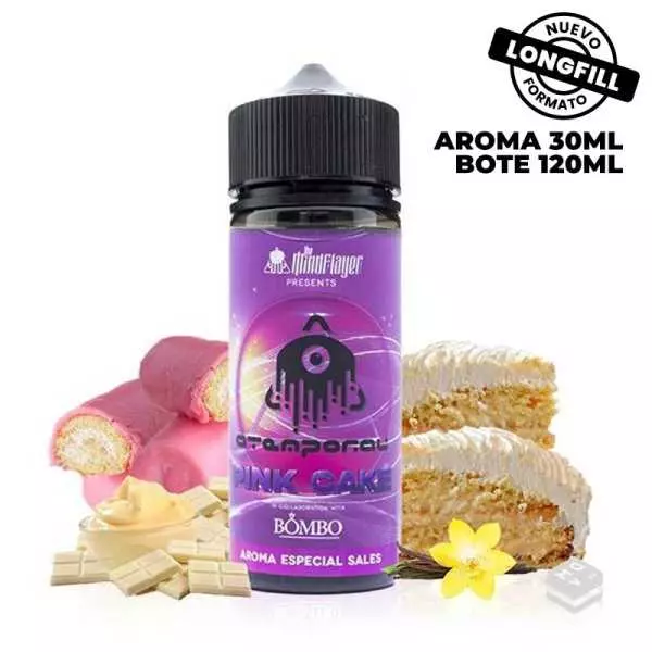 AROMA ATEMPORAL PINK CAKE THE MIND FLAYER & BOMBO 30ML LONGFILL