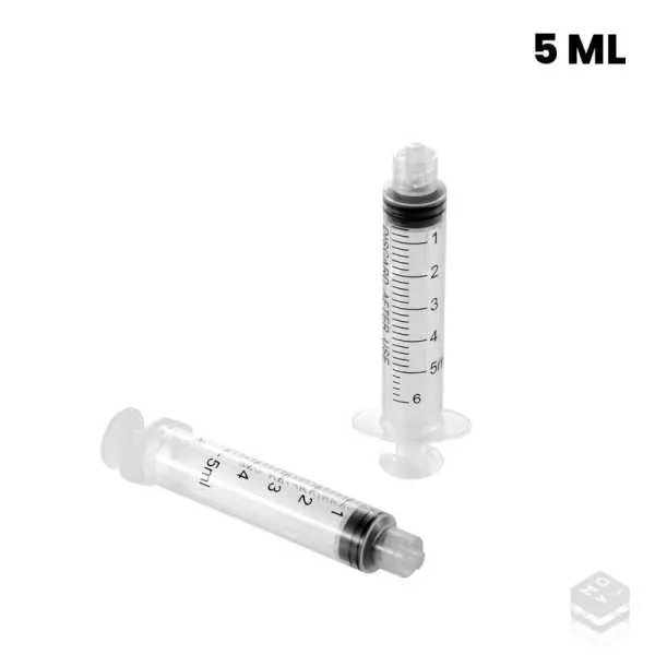 Jeringa 3 piezas sin aguja 10 ml
