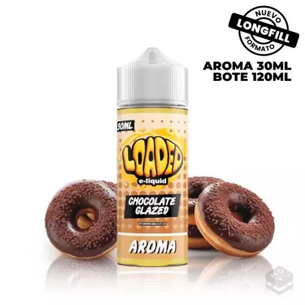 AROMA CHOCOLATE GLAZED DONUT LOADED 30ML LONGFILL